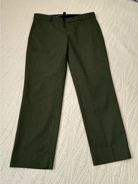Banana Republic Olive Dress Pants - Classic Straight Fit